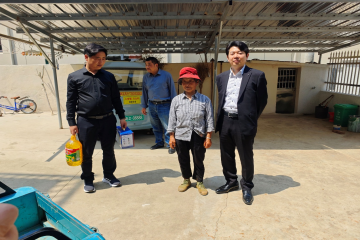 村企共建心连心 乡村振兴寄真情 ——AAT公司走访慰问望江县马山村