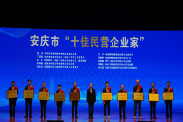 环新集团一举斩获多项嘉奖，副总经理潘斌荣膺“安庆市十佳民营企业家”